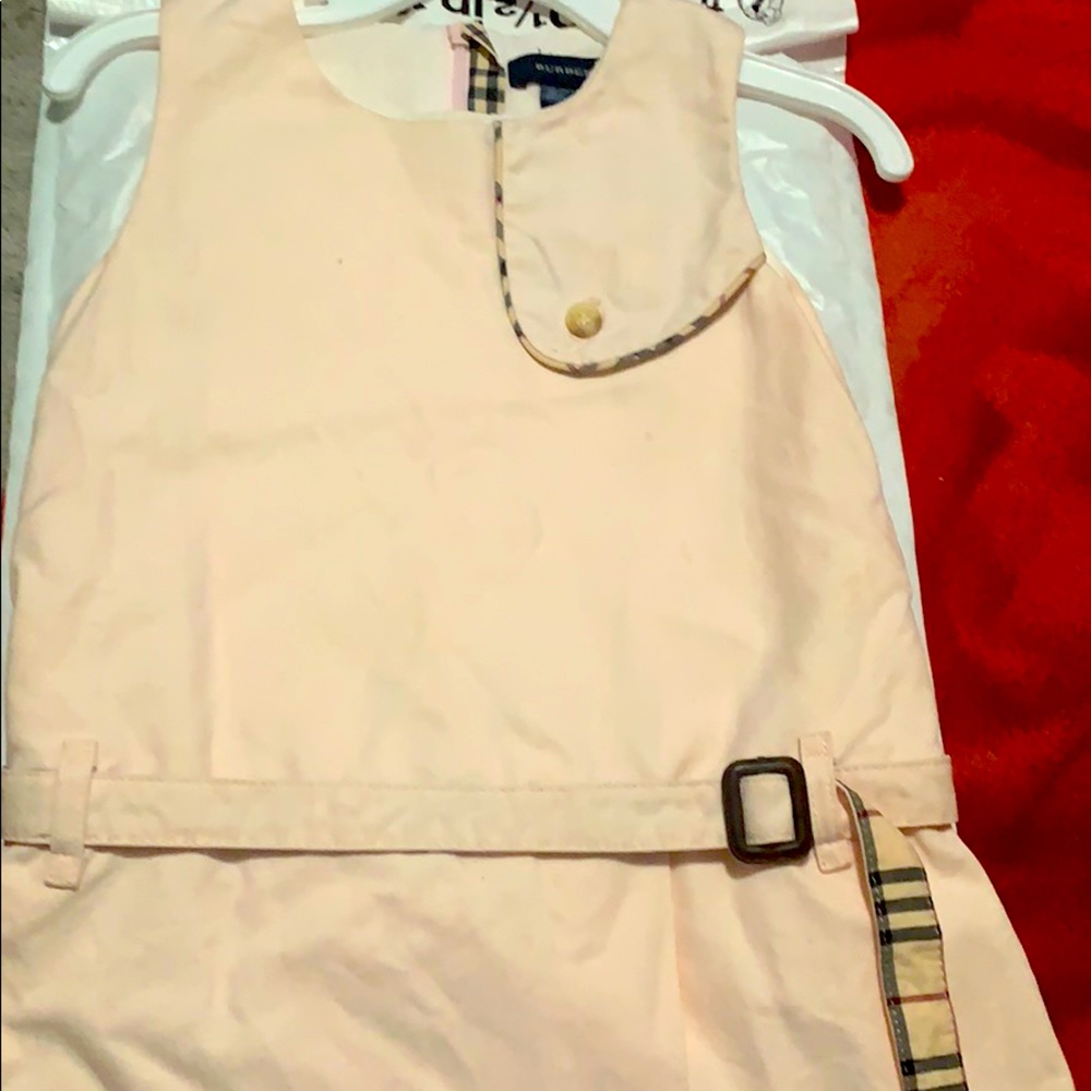 Burberry girls dress 12m